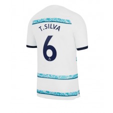 Chelsea Thiago Silva #6 Bortedrakt 2022-23 Kortermet